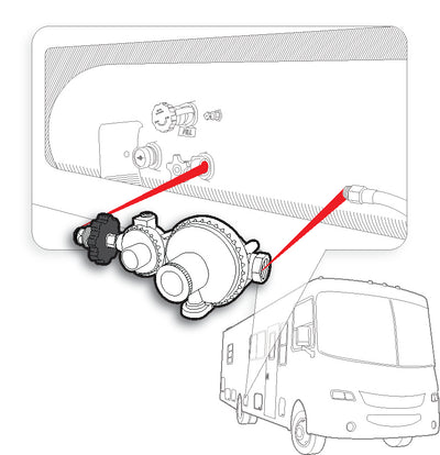 Régulateur-propane-simple-Camco-évent-90-degré-image-dessus